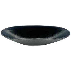 Bol de service artisanal en or rose, design minimaliste, plat en métal poli pour servir les aliments, cadeaux, fêtes, vaisselle, plateau à gâteau - Product Image 3