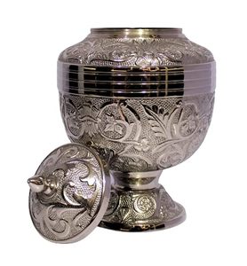 Luxury Stainless Steel Pet Urn Teardrop Shape Airtight for <b>Dogs</b> - Product Image 2