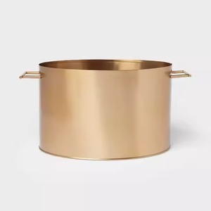 Stylish Design Metal <b>Ice</b> Beverage Tub Stainless Steel Party <b>Cooler</b> Bucket Wine Beer Chiller Tub Event Use - Product Image 6