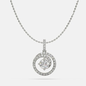 Oferta Especial: Colgante de Lujo de Plata de Ley con Diamantes para Uso Diario y Fiestas, Joyería Unisex, Regalo Perfecto, Certificado IGI, Shrilike - Product Image 6