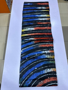 Tela de Algodón con Estampado Africano Inspirado en Libia para Ropa de Moda Femenina y Costura Artesanal con Patrones Vibrantes - Product Image 6