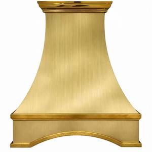 Campana Extractora de Latón Premium para Cocina Moderna de Lujo, Ventilación Elegante y Duradera, Solución para Cocinar en Casa - Product Image 1