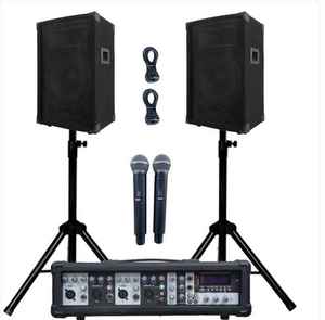 NUEVO Sistema de Sonido Profesional ORIGINAL para DJ, Configuración Completa - Product Image 1