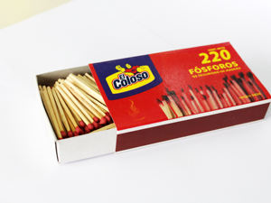 Kitchen Safety <b>Matches</b> 118x65x25mm Eco-Friendly Printing Matchbox Strong Flame Reliable Ignition Wooden Matchsticks Cooking Use - Product Image 3