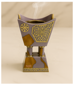 Difusor de Incienso de Oud Moderno y Ecológico, Hecho a Mano con Madera de Acacia y Resina Epoxi, Quemador de Bakhoor, Fragancia para el Hogar - Product Image 2