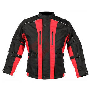 Blouson de moto pour jeunes garçons et filles, veste de protection avec protections, respirante, coupe-vent, pour motards et livreurs - Product Image 1