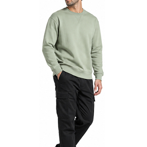 Sudadera de Cuello Redondo al por Mayor para Hombre y Mujer, Sudadera de Forro Polar Premium con Diseño Personalizado, Ropa Deportiva Informal de Invierno, Proveedor de Ropa - Product Image 2