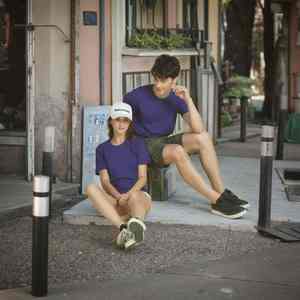 T-shirt personnalisé 100 % polyester tricoté à séchage rapide, col rond, pour jogging, vente en gros, manches courtes - Product Image 5