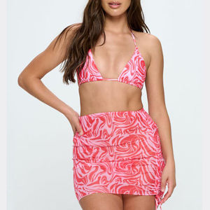 Maillot de bain et de sport personnalisé pour femme, respirant, séchage rapide, en tissu polyester, style décontracté plage, athlétique - Product Image 6
