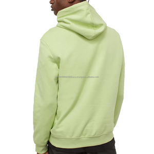 Sudaderas con Capucha para Hombre, Estilo Casual, Primavera-Otoño, Color Sólido, Talla Grande, Sudadera Negra - Product Image 2