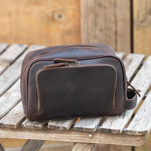 Bolsa de Aseo de Viaje Personalizada, Resistente al Agua, para Hombres, con Compartimentos para Accesorios de Afeitado y Artículos de Higiene Personal - Product Image 5