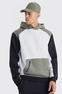 Sudadera con Capucha Personalizada de Estilo Urbano, Ecológica, de 420 g/m², para Hombre, Conjunto Deportivo de Dos Piezas, 100% Algodón, de Alta Calidad, Informal - Product Image 6