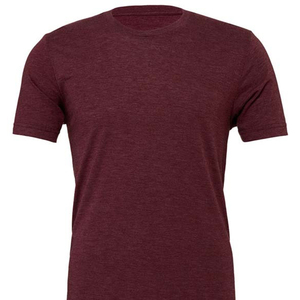 Camisetas con Logotipo Personalizado de EE. UU., Impresión DTF/DTG, Tri-Blend CVC Heather, Camisetas Lisas al por Mayor - Product Image 1