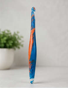 Imperial Crafted Home Handmade Resin <b>Crochet</b> <b>Hook</b> 3mm 15cm Soft Yarn Weaving Tool-Gift for Knitting Enthusiasts - Product Image 4