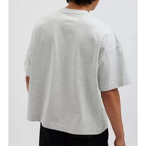 เสื้อยืดทรงบ็อกซ์แขนสั้นไซส์ใหญ่พิเศษสำหรับผู้ชาย คอเต่า ทรงบ็อกซ์  ผ้าเนื้อหนา - Product Image 2