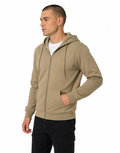 High Quality Lightweight Men Zipper Hoodie 100% Cotton Casual Custom <b>Zip</b> <b>up</b> Hoodie OEM Fashion Winter Regular Fit Breathable - Product Image 4