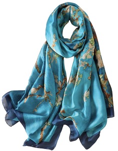 Summer Cotton Square Scarf Custom Women Long Stylish Designer Handmade Ethnic Fashion Floral Print Quick Dry All Seasons - Product Image 3
