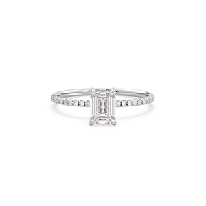 Bagues de fiançailles et de mariage en or massif 14 carats avec diamants HPHT CVD cultivés en laboratoire, vente directe d'usine REYES, pour femmes, bijoux fins. - Product Image 2