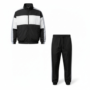 Wholesale Nylon Waterproof Lightweight Windbreaker Sets Jogger Zip up <b>Track</b> <b>Jacket</b> Men Windbreaker <b>Jackets</b> Men High Quality - Product Image 4