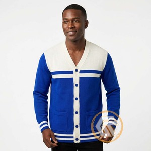 Customized Phi | Beta <b>Acrylic</b> Embroidered Casual V-neck Full Sleeve Covered Button Fraternity Quality Greek Sigma Men Breathable - Product Image 2