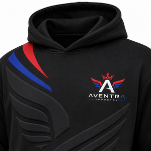 Sudadera con Capucha Personalizada con Estampado Puff, Material de Algodón Grueso, Estampado Gráfico en 3D, Capucha con Cordón, Bolsillo Tipo Canguro, Corte Holgado - Product Image 6