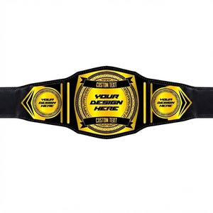 Cinturón de Campeonato Profesional Personalizado con Nombre, Logotipo y Texto, Cinturones de Lucha Libre a Precio de Mayoreo - Product Image 4