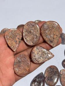 Cabochon de pierre précieuse naturelle de haute qualité en iolite et pierre de soleil, fait main, taille personnalisée pour la guérison et la joaillerie - Product Image 3