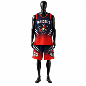 Camiseta de Baloncesto Personalizada para Hombre, de Alta Calidad, con Bordado, Diseño de Leopardo, Malla Transpirable, Sublimación, Uniformes 100% Poliéster - Product Image 1