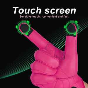 Guantes de Motociclismo Modernos con Diseño de Cuero a Prueba de Viento y Transpirable para Uso en Ciudad y Carretera Abierta - Product Image 6