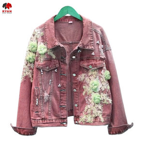 Ryan Pro Gear <b>Customized</b> <b>Denim</b> <b>Jacket</b> For Women Breathable and Comfortable Fabric with <b>Customized</b> Logo OEM Design - Product Image 6