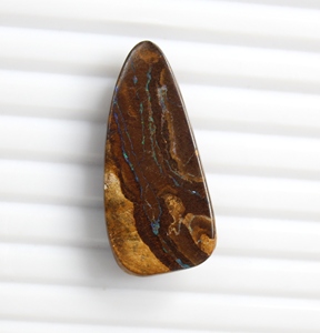 47.00 Carat Natural Australian Boulder <b>Opal</b> Cabochon Loose Gemstone For Jewelry Making Size 40X18.5X8MM - Product Image 3