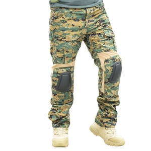 Wholesale Camouflage Training Hunting Trousers 65% Polyester 35% Cotton Tactical <b>Work</b> <b>Cargo</b> Pants for Men - Product Image 1