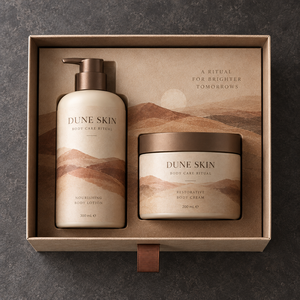 Custom DUNE Body Care Ritual Sliding <b>Drawer</b> Packaging Box - Product Image 2