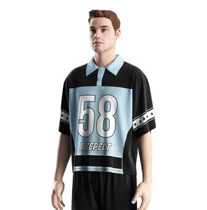 เสื้อแฟนคลับออกแบบเอง หมายเลข 58 ผ้าตาข่ายระบายอากาศ โพลีเอสเตอร์ แขนสั้น สำหรับผู้ใหญ่ แบบยูนิเซ็กซ์ - Product Image 3