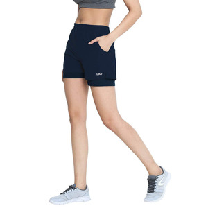 Shorts pour femmes à taille élastique, style simple et tendance, gamme économique, OEM, prix de gros direct usine, quantité OEM, modèle 2026 - Product Image 1