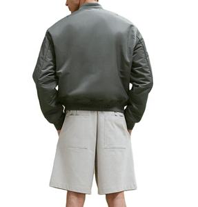 Vente en gros 2025 Logo personnalisé Collège Broderie vierge en vrac Veste personnalisée en gros pour hommes - Product Image 2