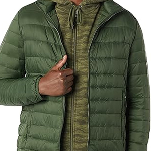 Down Coat <b>Men's</b> Bright Face Trend Hooded Short Thick Winter Bomber Shiny Puffer <b>Men's</b> <b>Jacket</b> 2025 Puffer <b>Jacket</b> Winter <b>Jacket</b> - Product Image 2