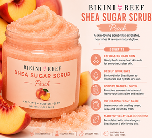 Private Label Bikini Reef Shea Sugar <b>Body</b> <b>Scrub</b> Deep Exfoliating Moisturizing Skin Polishing <b>Scrub</b> OEM Bulk Wholesale Supplier - Product Image 3