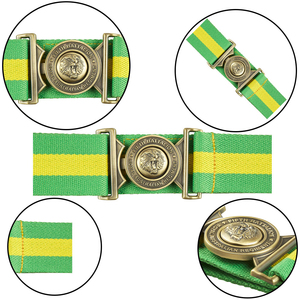 Cinturones Nuevos Modelo 2026 de Calidad Premium, Cinturón de Seguridad con Cinta de Zinc Personalizada y Colorida, con Logotipo Personalizado para Uniformes de Seguridad - Product Image 6