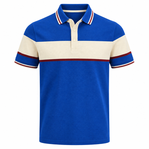 Camiseta Polo de Punto Personalizada para Hombre TESSUTO, 100% Algodón, Manga Corta, Informal, para Golf, con Logotipo Bordado, Ropa de Equipo - Product Image 1