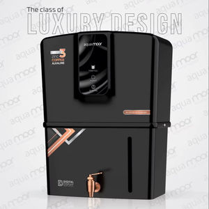 Purificador de agua AQUA MOOR BLACK WATER con sistema RO, zinc, cobre, alcalino, TDS, capacidad de almacenamiento de 12L, indicador LED, material de grado alimenticio. - Product Image 4