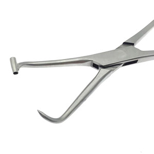 Pinza de reducción puntiaguda DETAIN IMPEX DI-SS-R-81 con guía de orificio, instrumento quirúrgico ortopédico manual de acero inoxidable para clavos óseos - Product Image 4