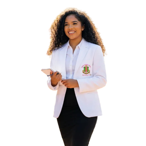 Blazer brodé haut de gamme pour femme – Veste classique sport chic, idéale pour le bureau et les occasions décontractées - Product Image 3