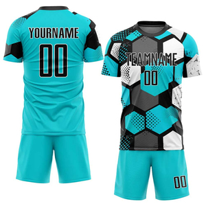 Fournisseur d'uniformes de football personnalisés à col ras du cou, fabricant d'uniformes de sport, fabricant d'uniformes d'équipe de football - Product Image 6