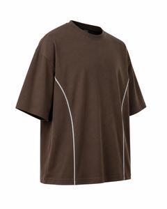 Vêtements décontractés à la mode, logo OEM, nouveau design, sur mesure, grande taille, manches longues, couleur unie, tissu 100% coton, confortable - Product Image 4