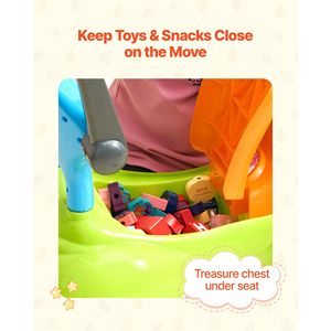 Passeggino Cavalcabile per Bambini da 19 a 36 Mesi con Corrimano, Maniglia Sottosedile e Capacità di Carico di 25 kg - Product Image 6