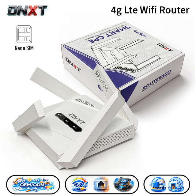 DNXT Modem Wifi Tout Réseau WiFi6 300Mbps Wireless Wifi WAN/LAN 2.4GHz Custom Wifi Device AP Mode Fast Router Wireless Home Use