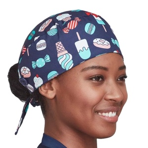 หมวกอนามัยแบบมืออาชีพปรับได้อุปกรณ์ป้องกันแบบนิ่มอุปกรณ์เสริมสำหรับพยาบาลระบายอากาศได้ดีสวมใส่สบาย - Product Image 1