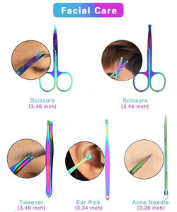 KAAMIR INSTRUMENTS Kit de Manicura y Pedicura Clásico Premium, Set Profesional de Cuidado de Uñas, Herramientas de Acero Inoxidable, Resorte Simple - Product Image 4