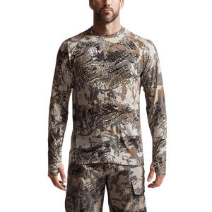 Camiseta Térmica de Manga Larga para Caza con Camuflaje de Alto Rendimiento, Absorbe la Humedad, Transpirable, para Hombres, Senderismo, Actividades al Aire Libre - Product Image 1